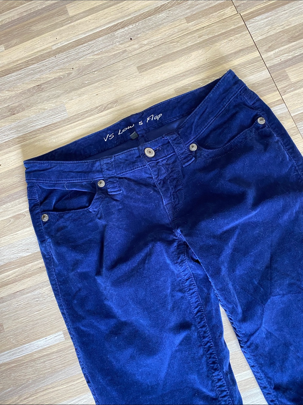 VS LOW 5 FLAP Corduroy Bootcut pants size women’s 4 - Picture 4 of 7
